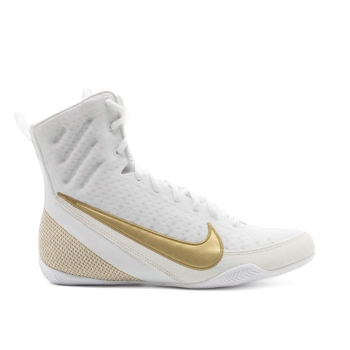 Chaussures  NIKE Machomai 3 Blanche/Or 100